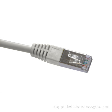 FTP C at. 5e Patch Cord Plain Molded Grey Color